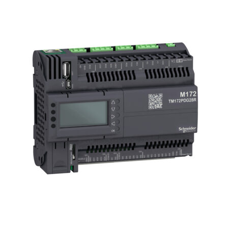 ПЛК М172, SE, TM172PDG28R, M172 дисплей 28 I/O ETH 2 MODBUS