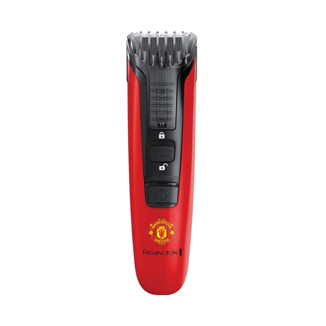Триммер, Remington, MB4128, Питание от аккумулятора, Длинна стрижки 1.5-18мм, 9 настроек длины стрижки, 1 насадка, Моющаяся, Время автономной работы 40 мин, LED индикация, Красный