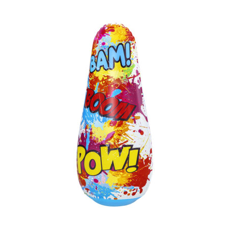 Надувная игрушка для боксирования Cosmic Blast 119 см, BESTWAY, 52630, Винил, 3+, Неваляшка, Граффити, Цветная коробка