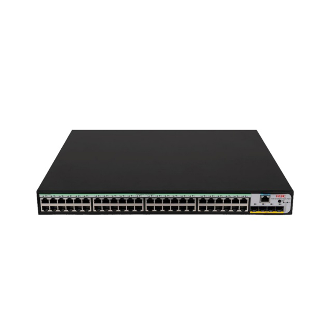 Коммутатор, H3C, LS-1850V2-52X-GL, Управляемый L2, 48 портов 10/100/1000M , 4 порта 1000M SFP+, AC 100~240 В, -10°C ~ +55°C