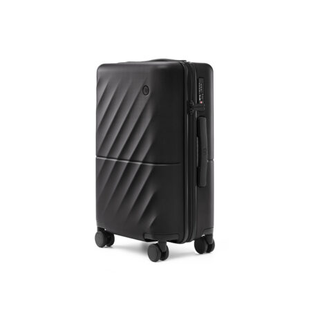 Чемодан, NINETYGO, Ripple Luggage 22'' Black, 6941413222198, 62.5*38.5*36 см, 3,90 кг, Поликарбонат, Черный