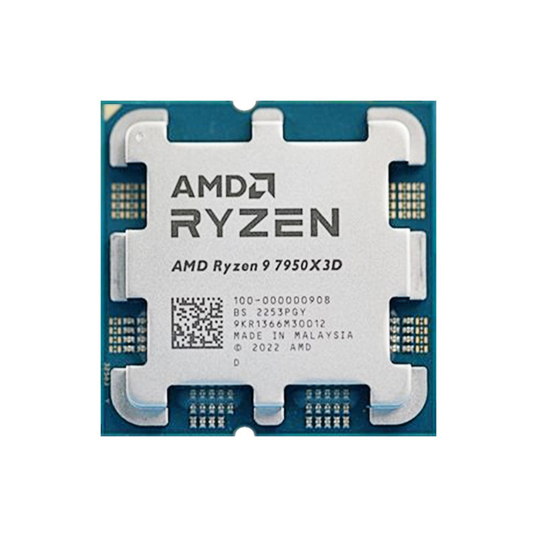 Процессор, AMD, AM5 Ryzen 9 7950X3D, oem, 16M L2 + 128M L3, 4.2 GHz, 16/32 Core, 120 Вт, Radeon™ Graphics