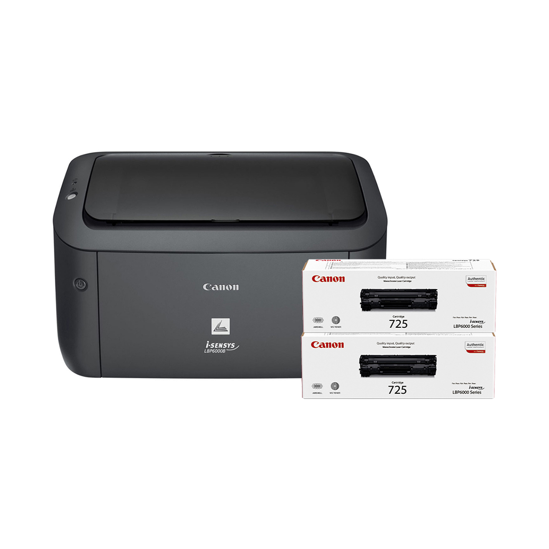 Принтер, Canon, i-SENSYS LBP6030B BUNDLE, 8468B042AA, Лазерный, A4, 18 стр./мин., Подача 150 листов, 400 МГц CPU, 32 МБ RAM, USB 2.0