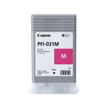 Чернила, Canon, Ink Tank PFI-031 Magenta, 6265C001AA, для imagePROGRAF TM-240/TM-340, 55 мл