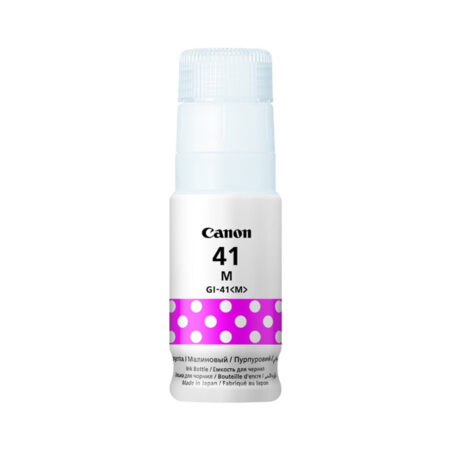 Чернила, Canon, INK GI-41 Magenta, 4544C001AA, для PIXMA G1430/G2430/G2470/G3430/G3470/G4470, 70 мл, 7 700 стр. (A4)