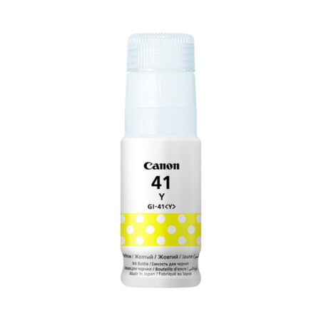 Чернила, Canon, INK GI-41 Yellow, 4545C001AA, для PIXMA /G1430//G2430/G2470/G3430/G3470/G4470, 70 мл, 7 700 стр. (A4)