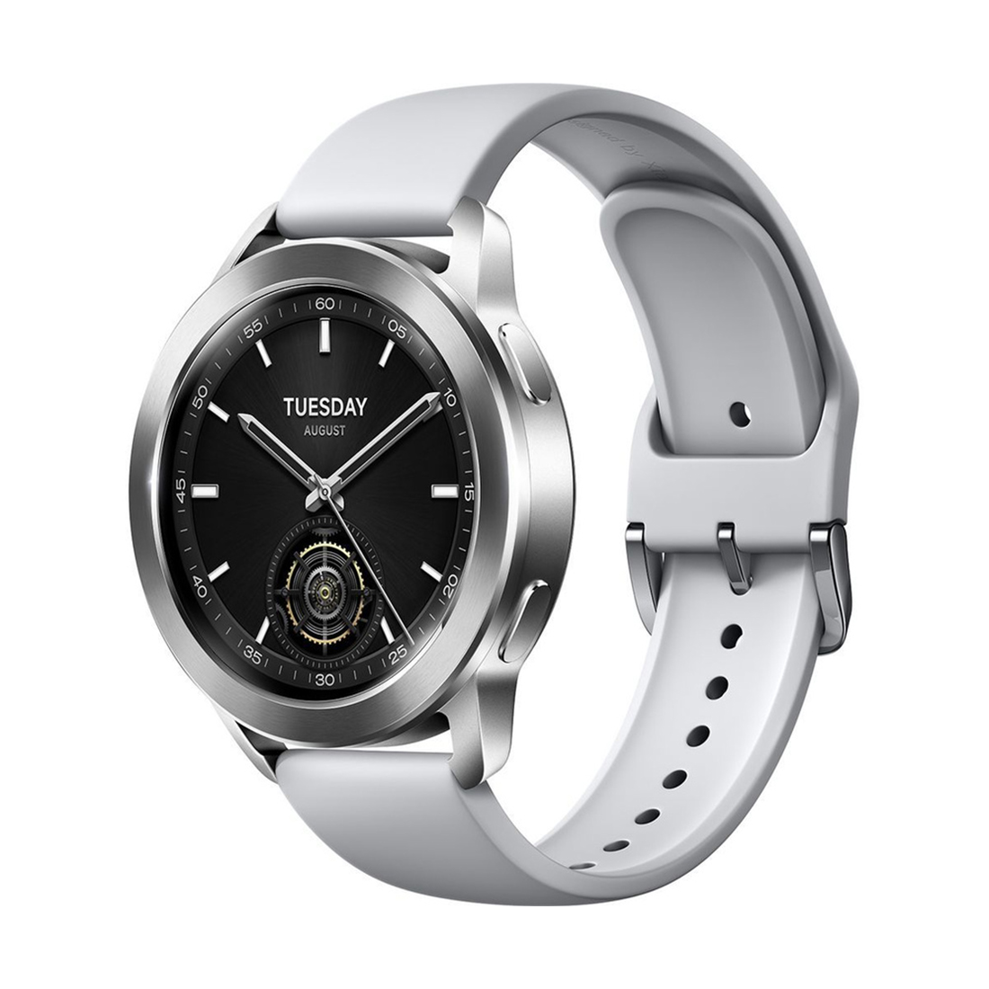 Смарт часы, Xiaomi, Watch S3, M2323W1 / BHR7873GL, Дисплей 1.43" AMOLED, Разрешение 466 x 466, Водонепроницаемые (5 АТМ), GPS+GLONASS, Galileo, BDS, QZSS, Батарея 486 мАч, Серебристый