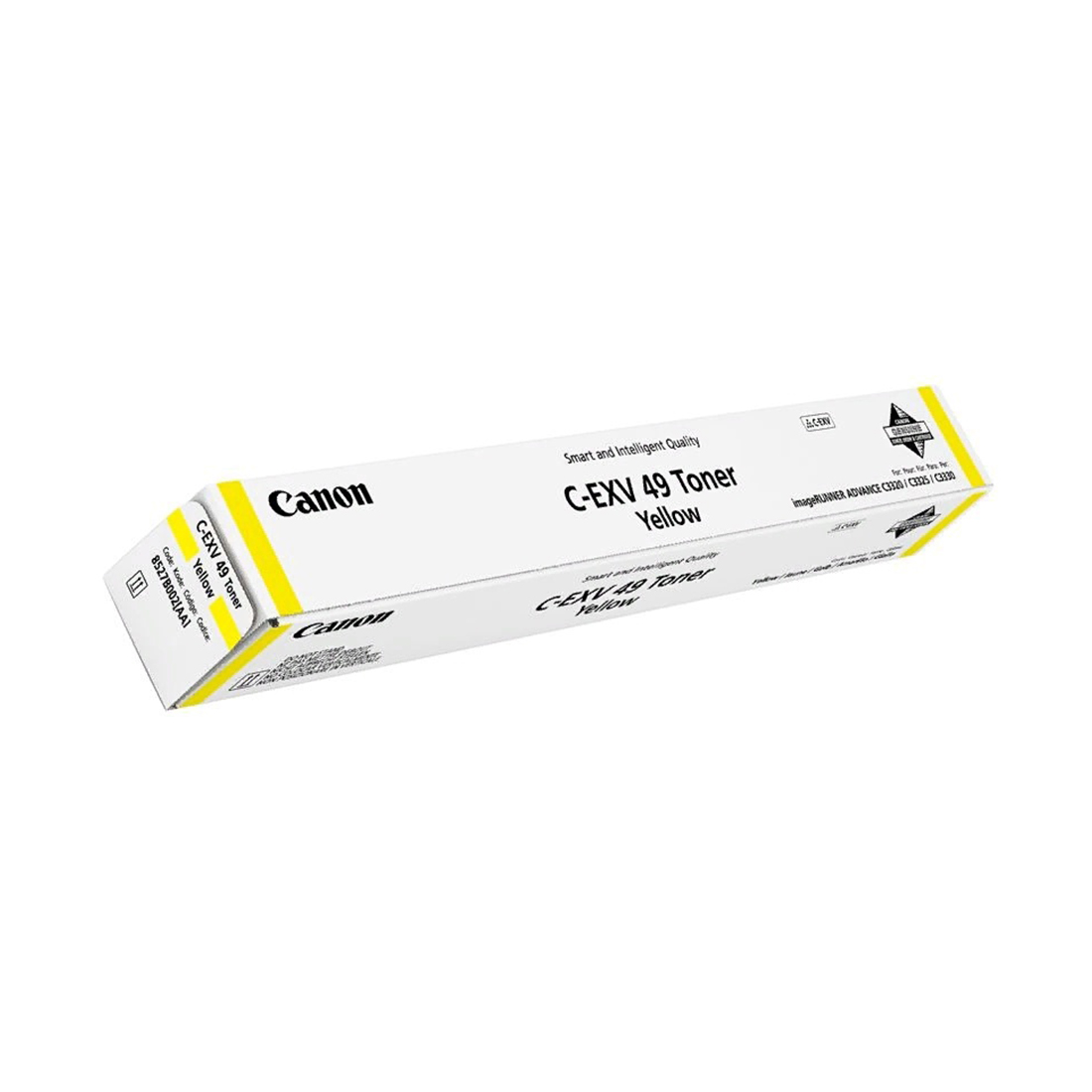 Тонер-картридж, Canon, C-EXV 49 Yellow, 8527B002AA, для imageRUNNER ADVANCE C3325i/C3330i/C3525i, imageRUNNER ADVANCE DX C3720i/C3826i/3830i, 19 000 стр. (А4)