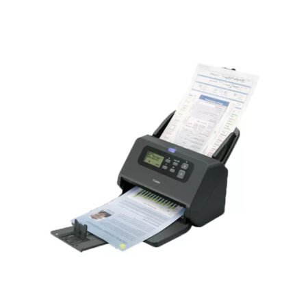 Протяжный сканер, Canon, imageFORMULA DR-M260, 2405C003, 600 x 600 DPI, USB3.1, Wi-Fi, 80 листов, 60 стр/мин, 27–413 г/кв.м, длина 3000 мм, Kofax VRS, Вес:3,6 кг, До 7500 листов в день
