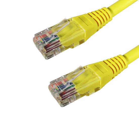 Патч Корд, SHIP, S3025YL1000-P, Cat.5e, UTP, LSZH, RJ-45, 10 м, Жёлтый, Пол. пакет