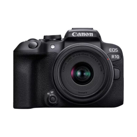 Цифровой фотоаппарат, CANON, EOS R10 + RF-S 18-45 mm, IS STM, Black, 5331C047