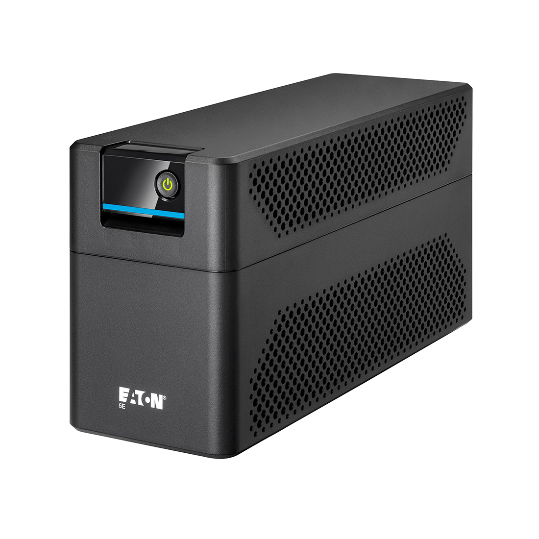 Источник бесперебойного питания, Eaton, 5E700UD, Мощность 700ВА/360Вт, Диапазон работы AVR: 140-300В, Бат.: 12В/7 Ач*1шт., Аппроксимированная синусоида, 2 вых.: 2 розетки Schuko, 1 USB порт, Цвет Чёрный