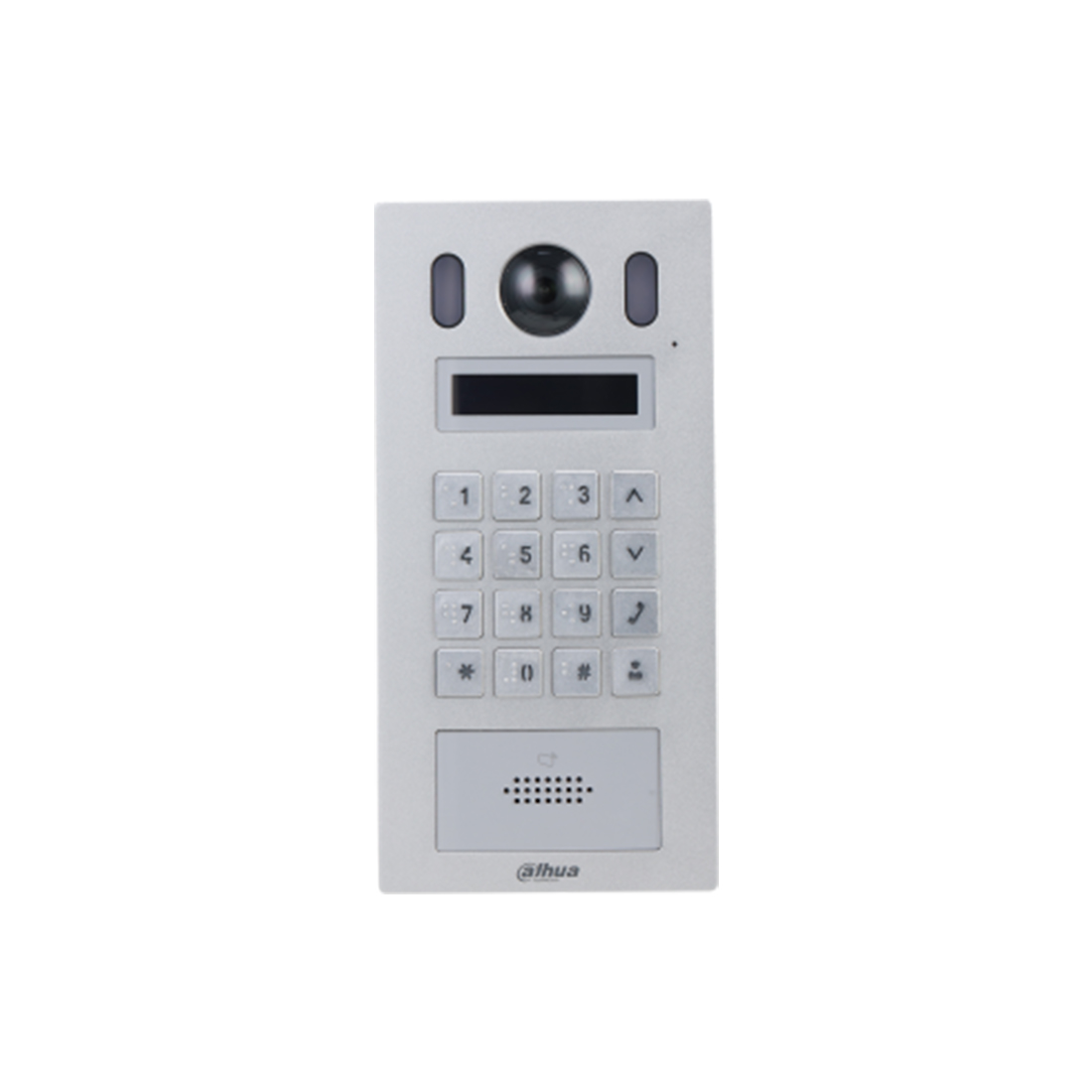 Вызывная панель, Dahua, DHI-VTO6222E-P, 2,3-дюймовый OLED-экран, H.264, H.265, WDR