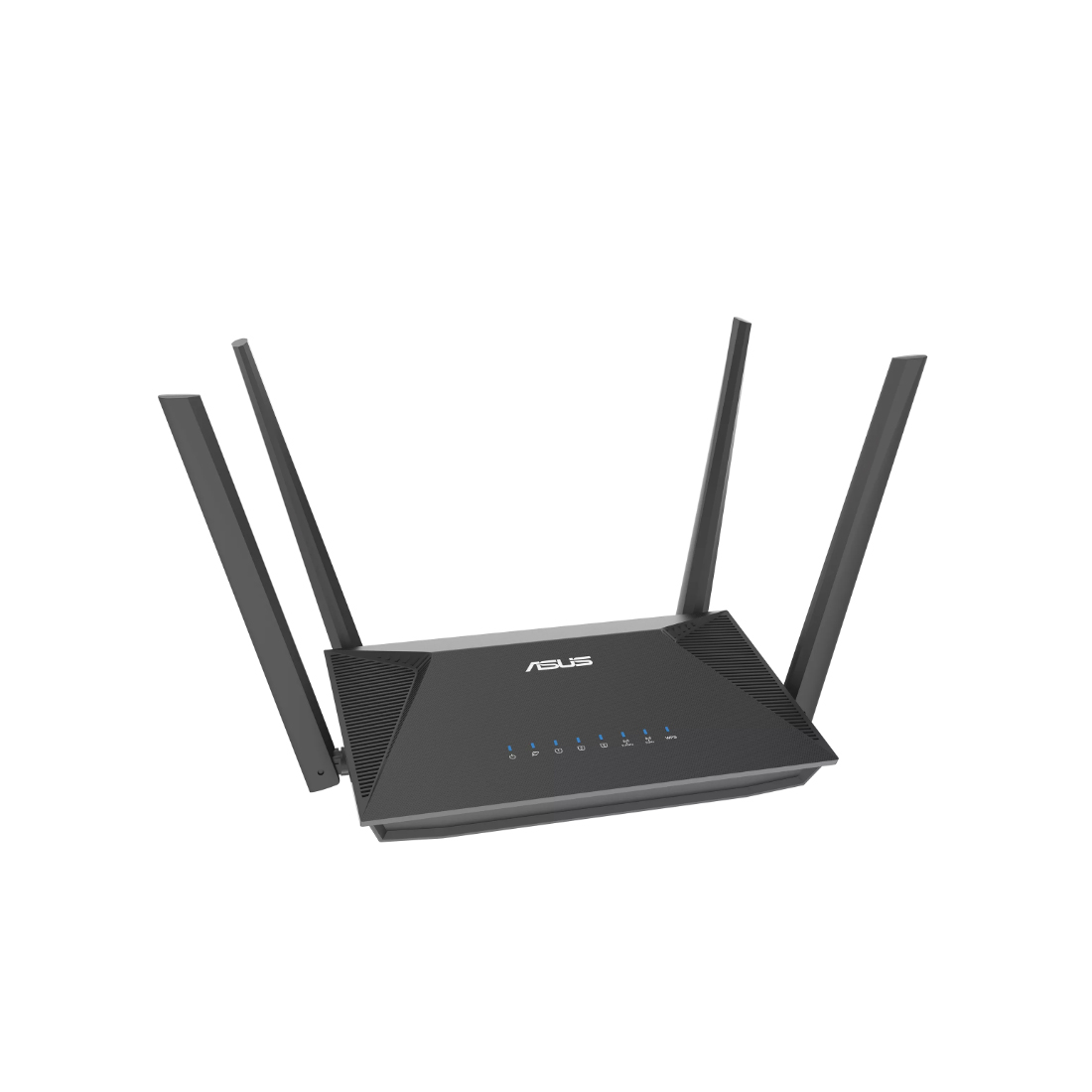 Маршрутизатор с беспроводной точкой доступа, ASUS, RT-AX52, 2.4GHz/5GHz, 802.11a/b/g/n/ac/ax, AX1800, 1 порт 10/100/1000M WAN, 3 порта 10/100/1000M LAN