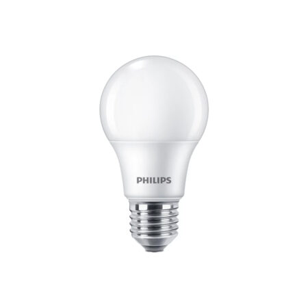 Лампа, Philips, 8W-806lm-E27-827-UCCA, Ecohome LED Bulb 8W 806lm E27 840 UCCA, Мощность 8 Вт, Световой поток 806 Лм, Цоколь E27, Цветовая температура 4000К Нейтральный