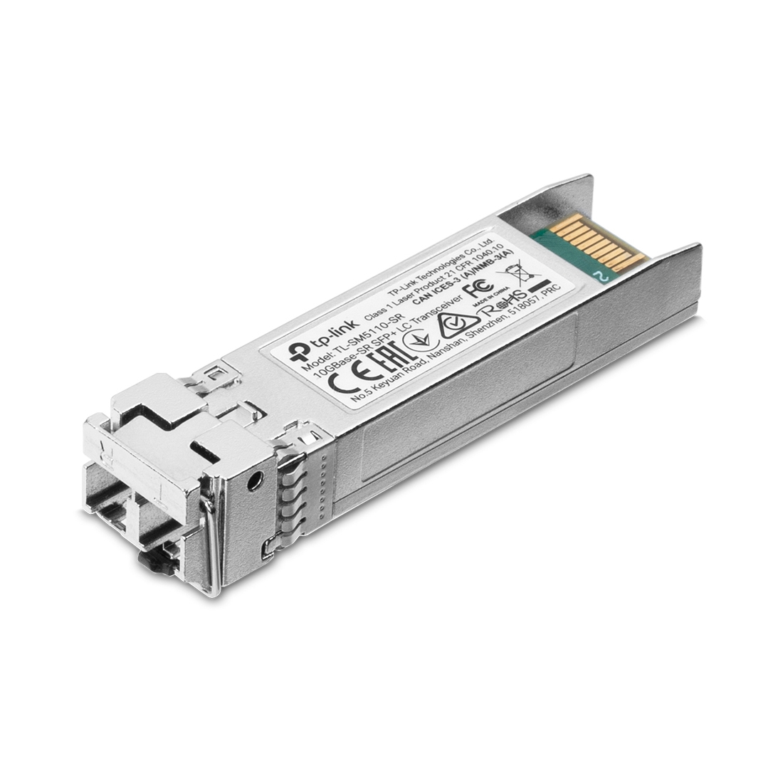 Трансивер, TP-Link, SM5110-SR, 10GBase-SR SFP+ LC, 300 м (OM3), MM, Duplex