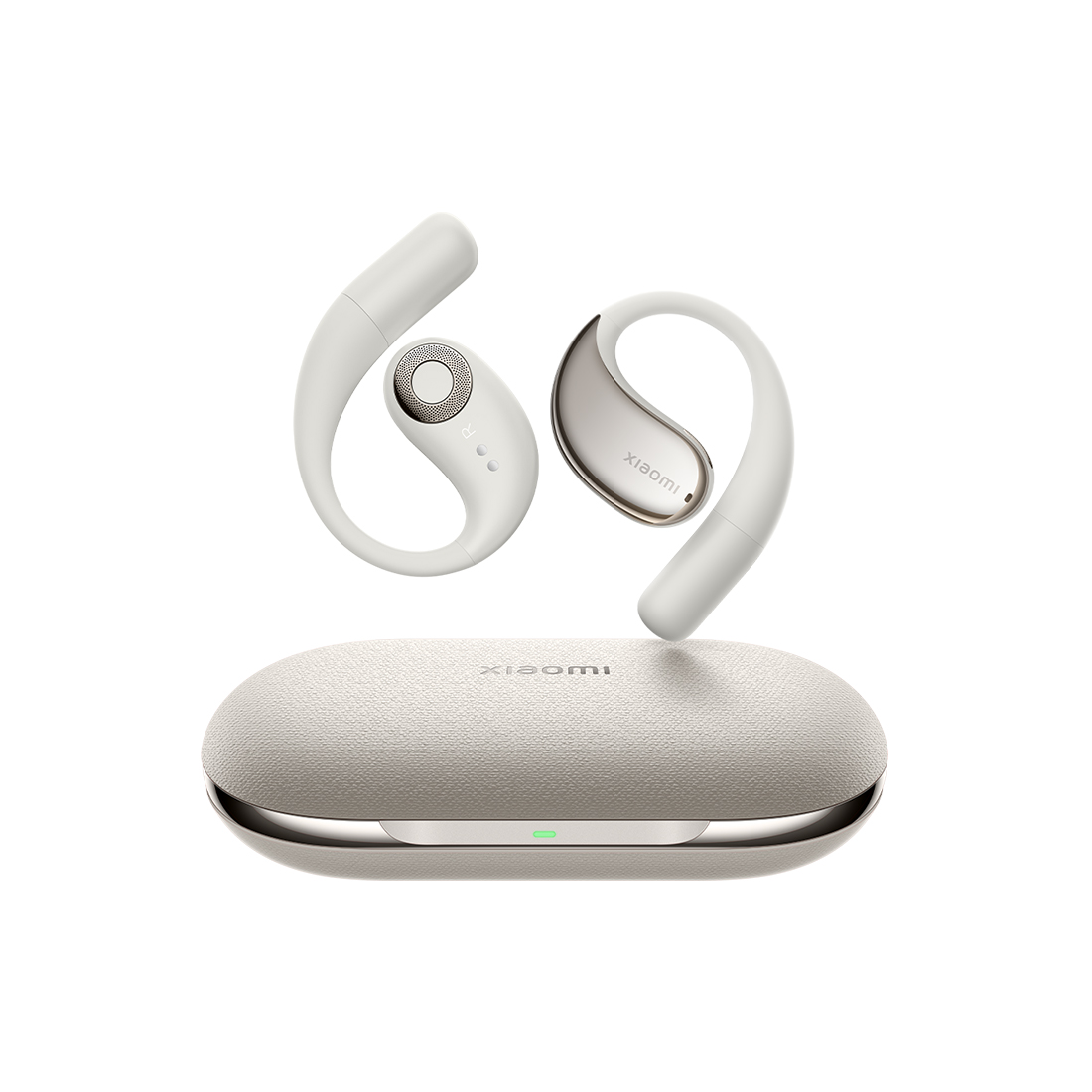 Наушники, Xiaomi, OpenWear Stereo Sandstone Beige, BHR8473GL, N74A, M2319E1, Батарея 60mAh(наушники), 780mAh(кейс), Время работы с одного заряда 7,5 часов (Шумоподавление откл), Время работы с кейсом 38.5 часов, Размер наушников 43.9*47.1*16.6мм, Порт для зарядки Type-C, Время зарядки около 2 часов, Bluetooth 5.3, Вес 9,5 гр (наушники), 88,4 гр (наушники с кейсом), Размер зарядного кейса 106.1*55.9*26.1 мм, Дальность беспроводного соединения 10м, Бежевый