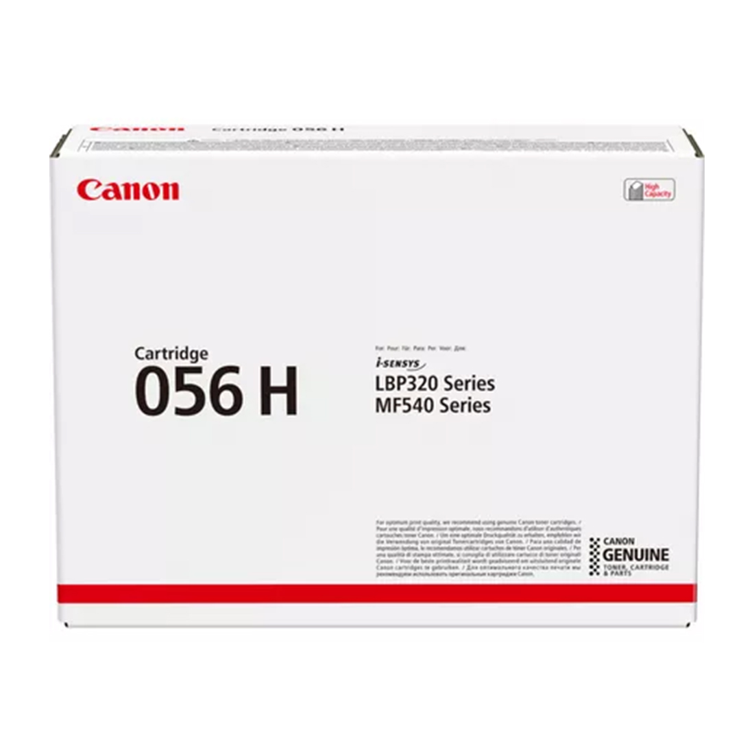 Картридж, Canon, LBP CARTRIDGE 056H Black, 3008C002AA, для i-SENSYS LBP320/MF540 series, 21 000 стр. (А4)