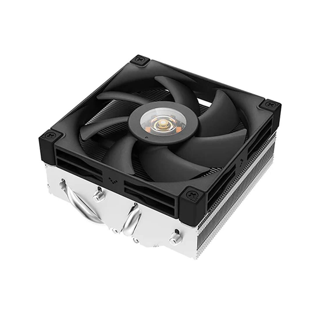 Кулер для процессора, Deepcool, AN400 R-AN400-SRWNMN-G, Intel 1851/1700/1200/115х и AMD AM5/AM4, 150W, 92мм, 500- 2950±10% об/м, 31.18CFM, 23,2dB(A), 4pin, 92х92х52,5мм, Серебряный