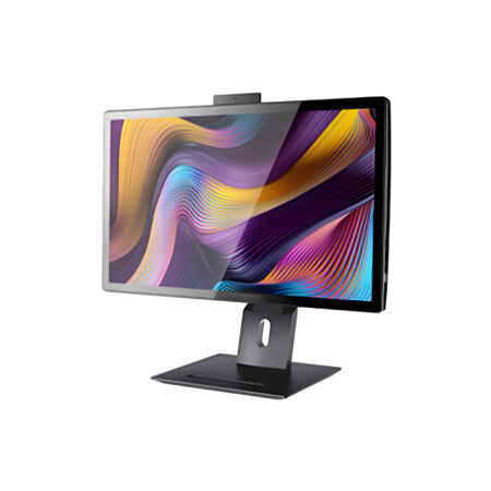 Моноблок, XG, Crystal Desk GT40, 23,8", Barebone, ASUS H610T2, IPS 1920*1080 Full HD, Веб-камера 5 МП, Bluetooth 5.2, HDMI*1, Type-C*1, Audio Out*1, Mic*1, DP*1, RJ45x1, DC_INx1, 19V6A. WIFI 802.11b/g/n/ac/ax, Сенсорный экран, Встроенный микрофон, Встроенные динамики 3W*2, Регулируемая по высоте ножка, Складное основание подставки, Беспроводной комплект клавиатура+мышь в комплекте, Темно серый