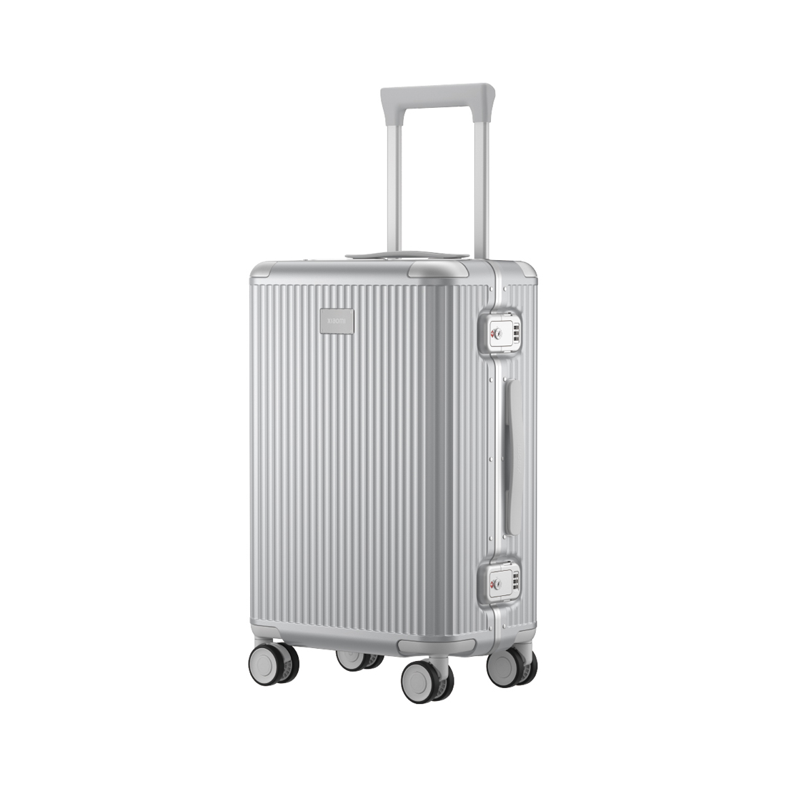 Чемодан, Xiaomi, Aluminum Frame Luggage 24", BHR9078GL, Поликарбонат, 615*415*260 мм, 4,8 кг, Серебристый