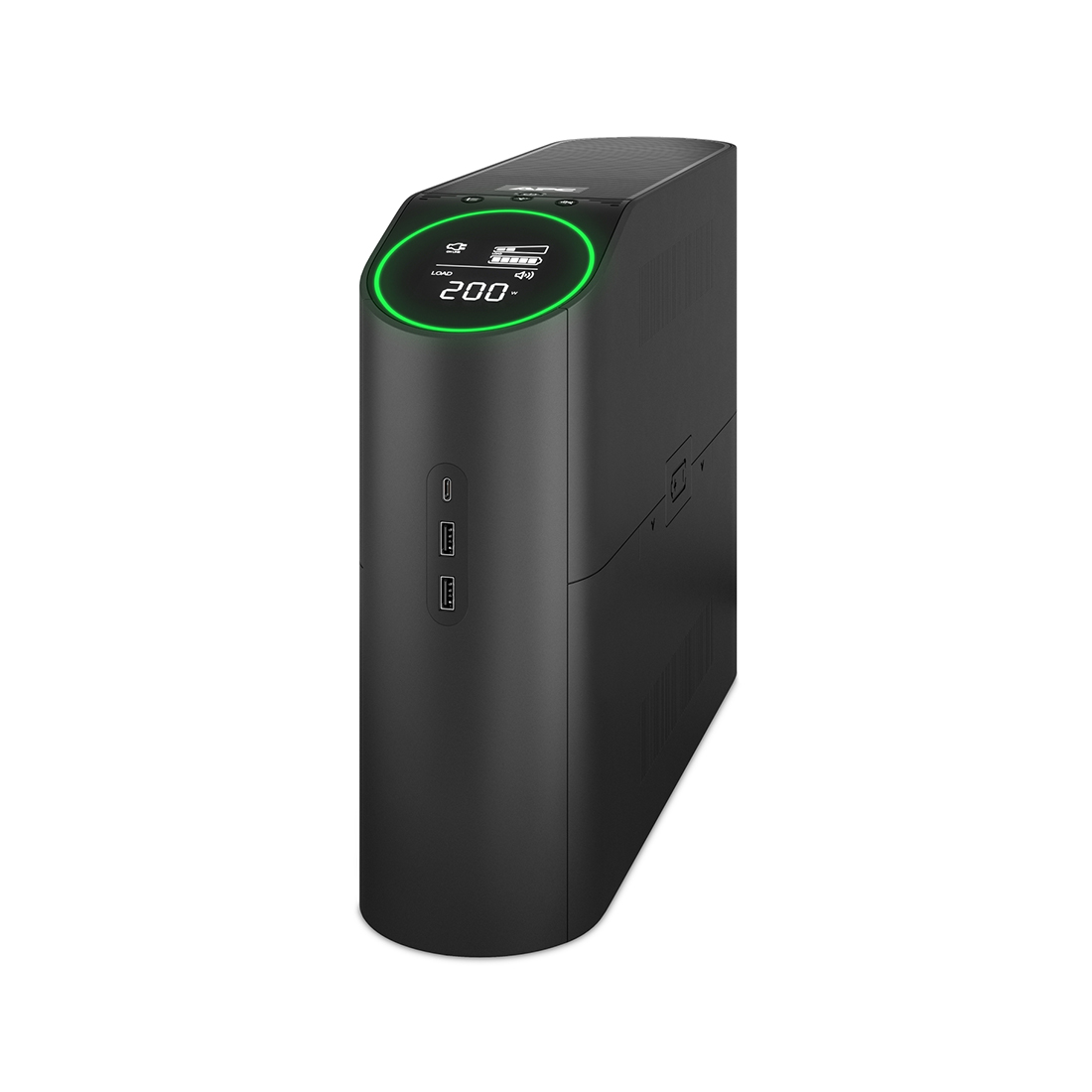 Источник бесперебойного питания, APC, Back-UPS BGM2200B-GR, Линейно-интерактивный, Мощность 2200ВА/1320Вт, Напольный, 230В, Вых: 4x Schuko+2x IEC C13, APCRBC216, Чёрный
