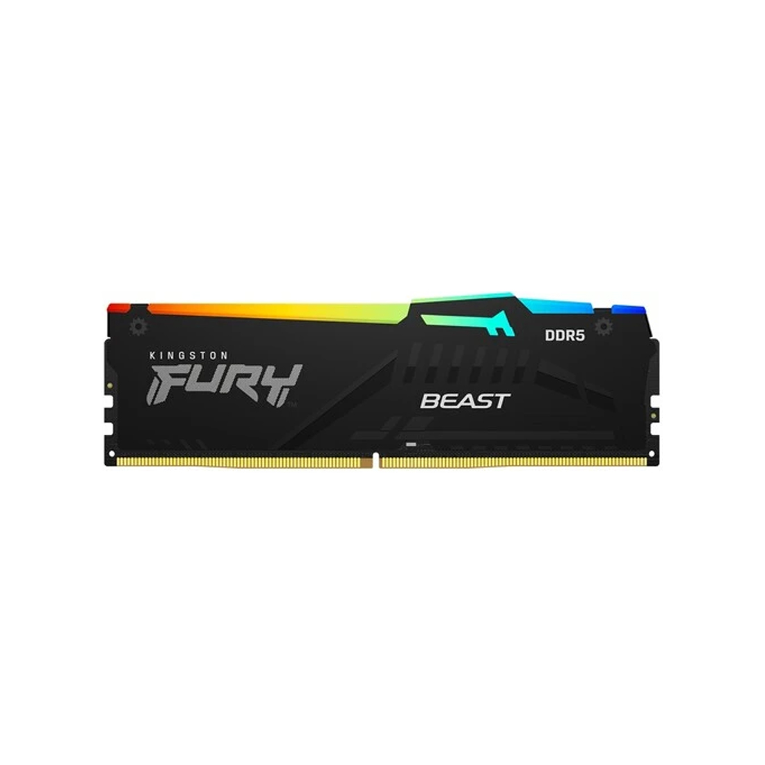Модуль памяти, Kingston, FURY Beast RGB XMP KF556C40BBA-32, DDR5, 32GB, DIMM <PC5-44800/5600MHz>
