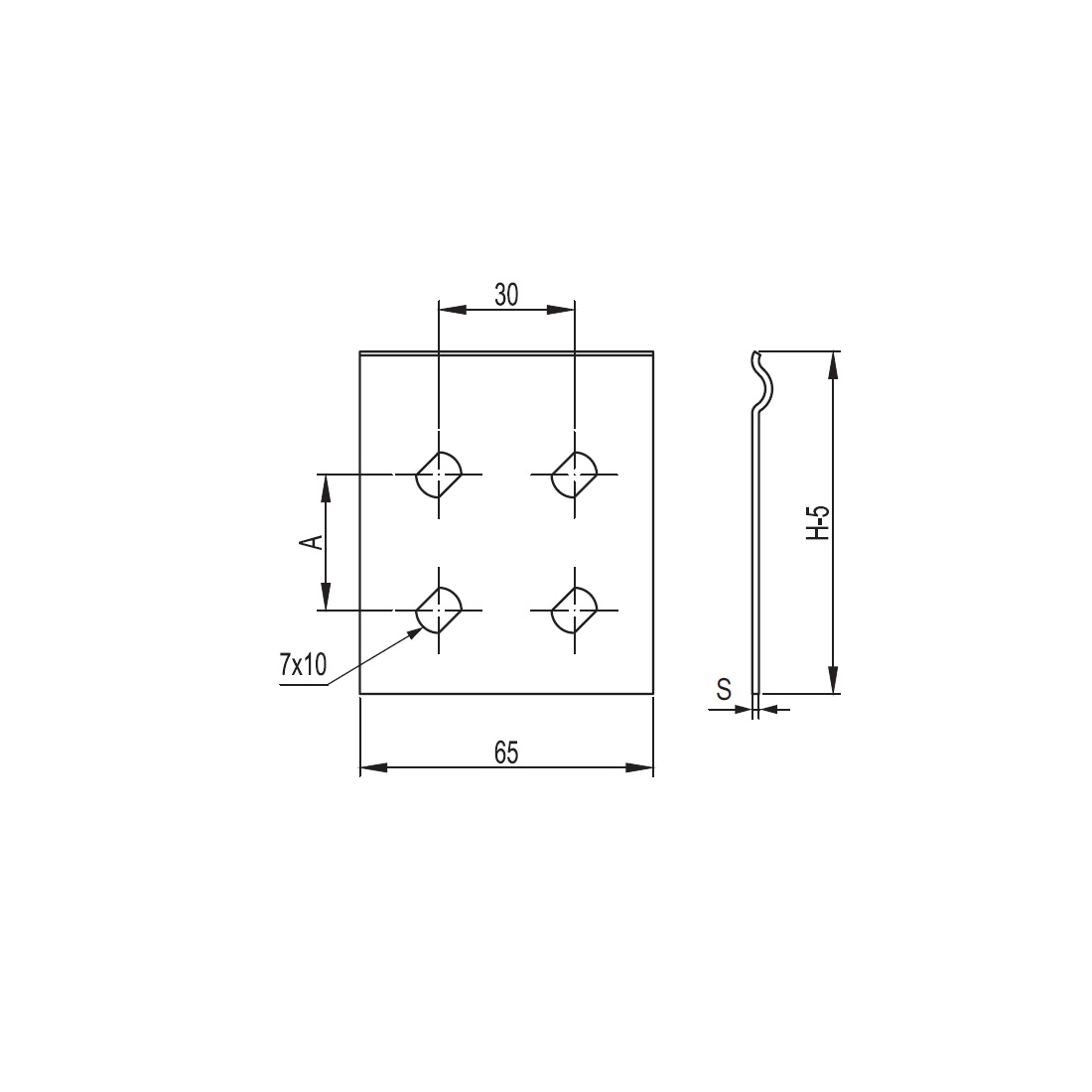 Пластина соединительная GTO, DKC, 37303R, H80