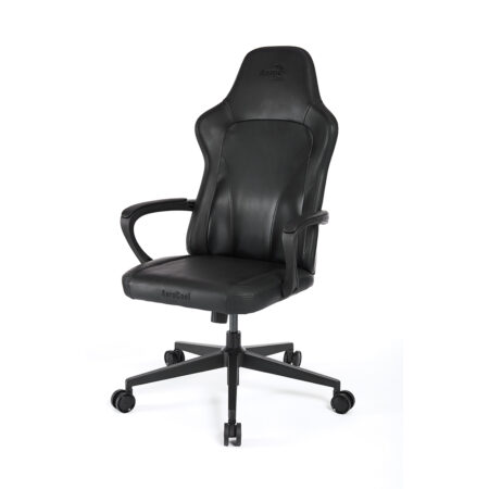 Игровое компьютерное кресло, Aerocool, CROWN Lite Modern Black, Искусственная кожа PU AIR, (Ш)65*(Г)70*(В)122 (132) см, Серый