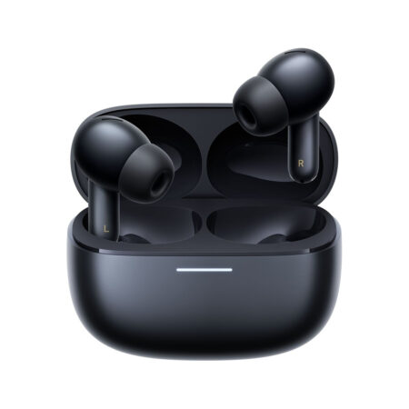 Наушники, Redmi, Buds 6 Pro Space Black, M2430E1/BHR9307GL, Батарея 54 мАч (наушники), 480 мАч (кейс), Время работы 9 часов (наушники)/36 часов (с кейсом), Размер продукта 61,05*48,28*25,17 мм, Зарядный порт Type-C, Время зарядки около 2 часов (кейс), Bluetooth 5.3, Вес 5,2 гр (наушник)/46,5 гр (с кейсом), Hi-Res Audio, 55 дБ/4кГц, 3 микрофона, Черный