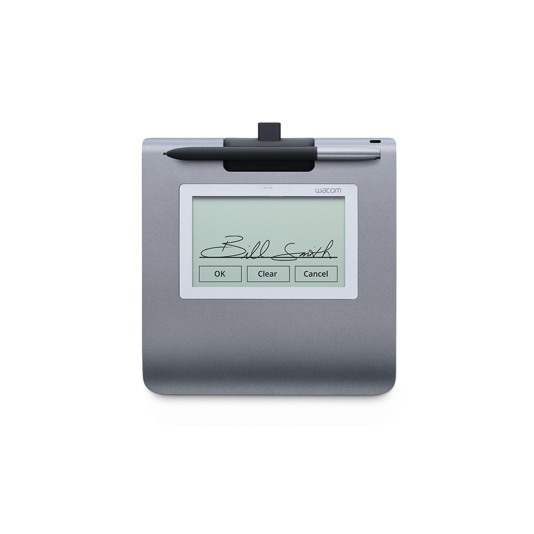 Планшет для цифровой подписи, Wacom, STU-430-CH2, Разрешение 320 х 200, Разрешение датчика 2540 lpi, Размер 161*174*11 мм, Серый