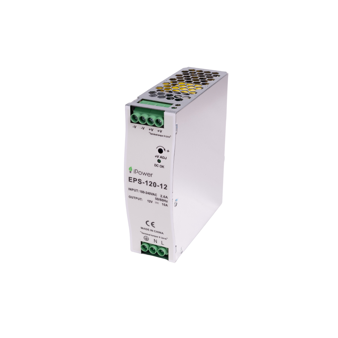 Блок питания, iPower, EPS-120-12, 10А 120Вт 12В