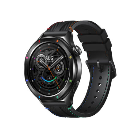Смарт часы, Xiaomi, Watch S4, M2425W1 / BHR9199GL, Дисплей 1.43" AMOLED, Разрешение 466 x 466, Водонепроницаемые (5 АТМ), GPS+GLONASS, Galileo, BDS, QZSS, Батарея 486 мАч, Радужный
