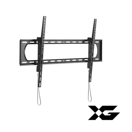 Кронштейн для ТВ и мониторов, XG, W-60120T, Макс. нагрузка - 120 кг, Диагональ экрана от 60" до 120",Угол наклона -10° +10°, Чёрный