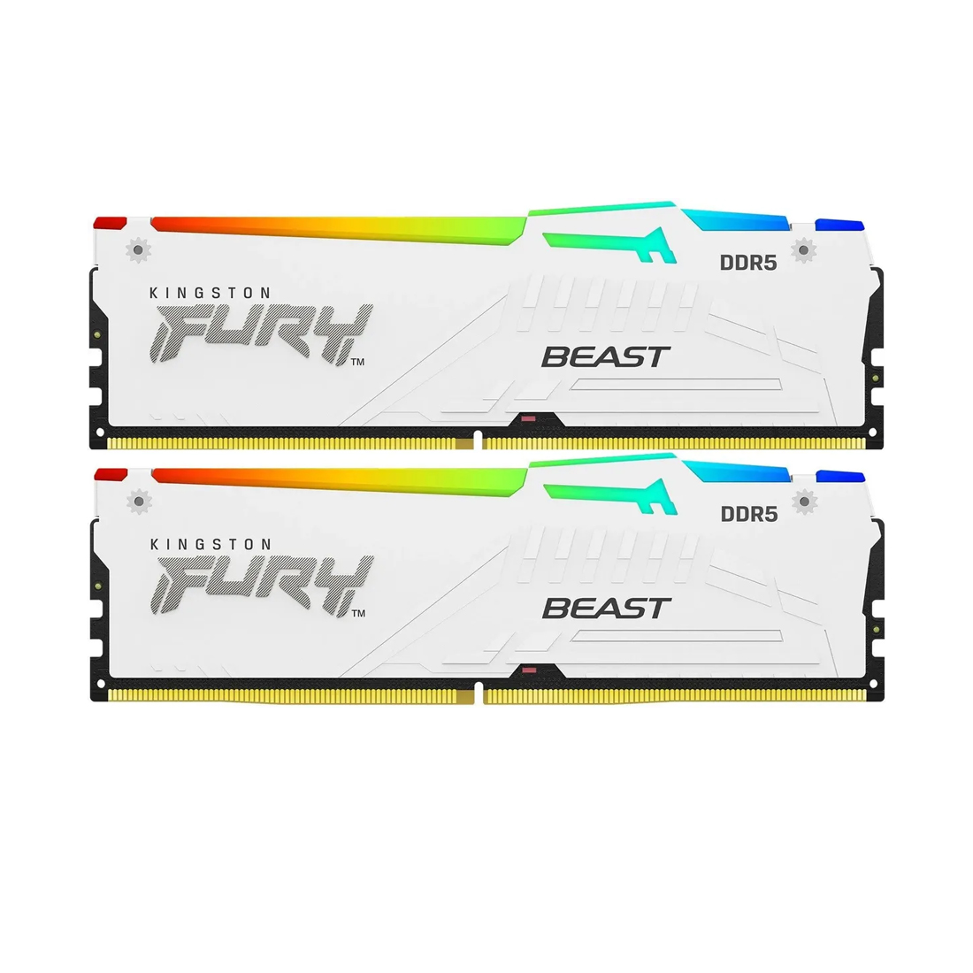 Комплект модулей памяти, Kingston, FURY Beast RGB KF560C36BWE2AK2-32 (Kit 2x16GB), DDR5, 32GB, DIMM <PC5-48000/6000MHz>