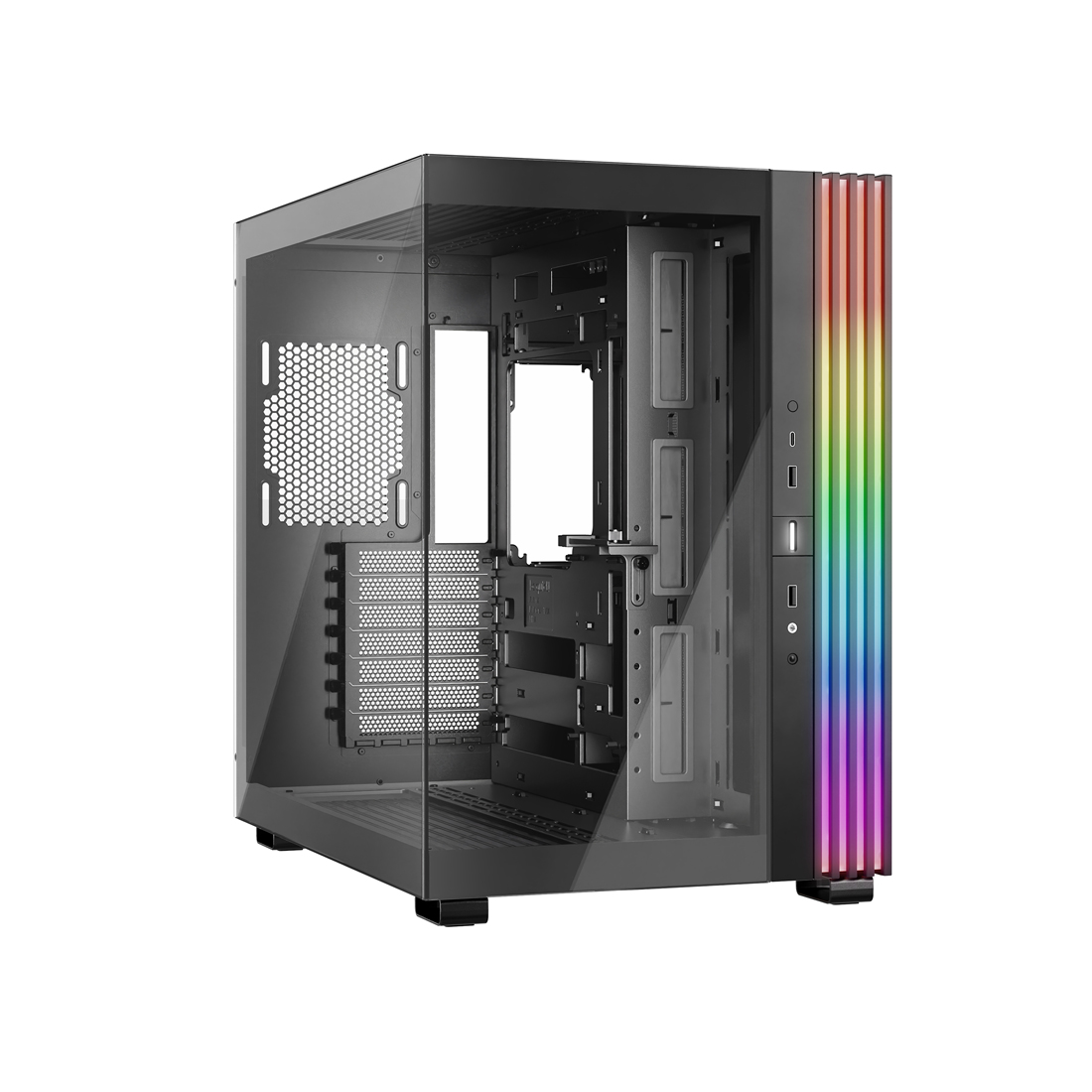 Компьютерный корпус, Bequiet!, LIGHT BASE 600 DX Black, BGW65, Без Б/П, ATX PS/2, E-ATX/ ATX/ M-ATX/ Mini-ITX, 2xUSB 3.0, USB 3.1 Gen 2 Type C, Mic+Audio, Midi Tower, Чёрный