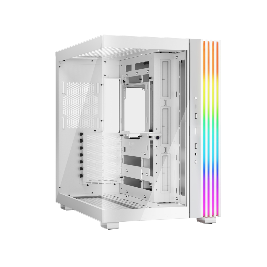 Компьютерный корпус, Bequiet!, LIGHT BASE 600 DX White, BGW66, Без Б/П, ATX PS/2, E-ATX/ ATX/ M-ATX/ Mini-ITX, 2xUSB 3.0, USB 3.1 Gen 2 Type C, Mic+Audio, Midi Tower, Чёрный