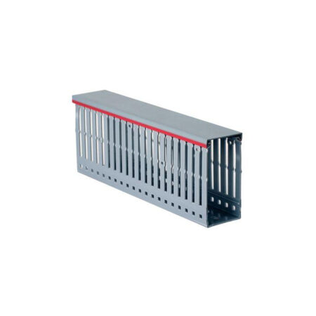 Короб перфорированный DKC 40x40 серый RL6