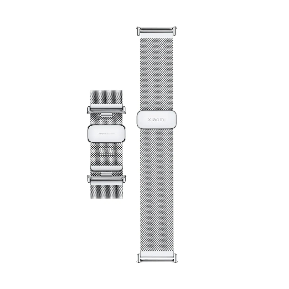 Сменный браслет, Xiaomi, Milanese Quick Release Strap, M2306AS1/BHR8012GL, Совместим с band 8 Pro/9 ProRedmi Watch 4/5, Серебристый
