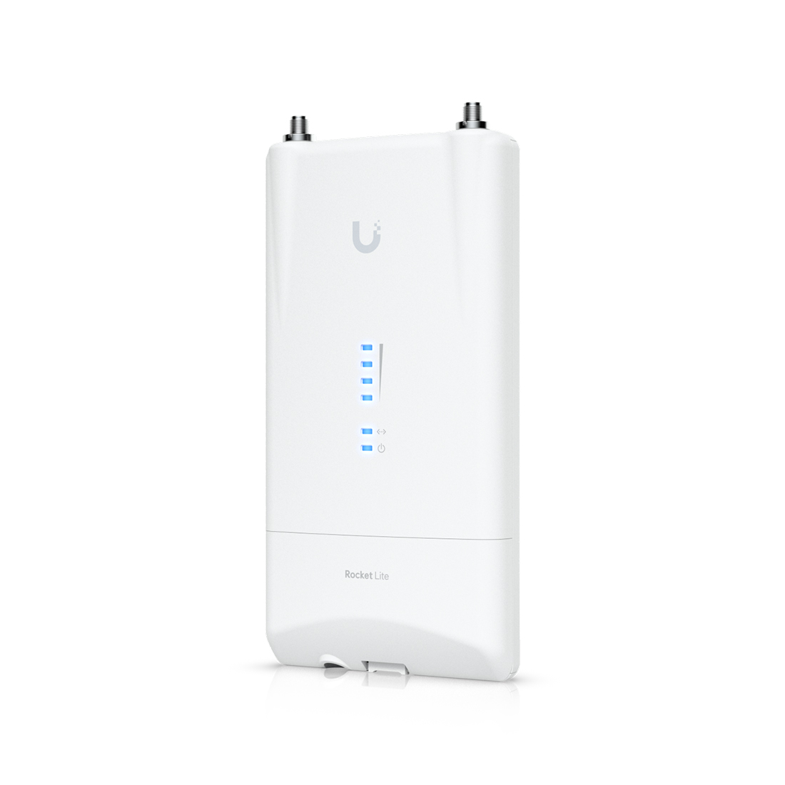 Беспроводной маршрутизатор, Ubiquiti, R5AC-Lite, Rocket, 1 порт 10/100/1000 RJ-45, 2xRP-SMA, 500 Mbps, Passive Poe 24V, адаптер в комплекте, внешняя