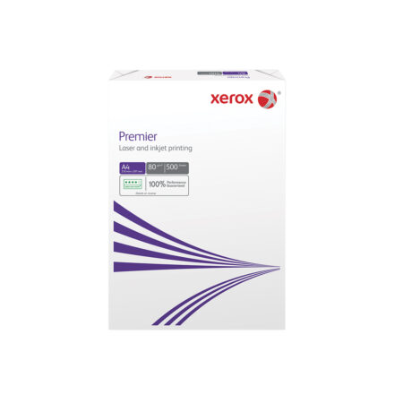 Бумага, Xerox Premier, А4 | 80 гр/м2, 500 лист/пач, B класс, Белизна по CIE 161%, Толщина 106мкм.
