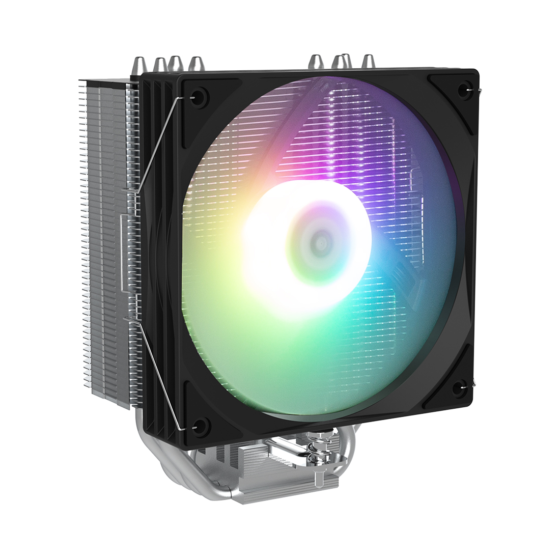 Кулер для процессора, Zalman, CNPS9X OPTIMA2, 120мм, 600-1500RPM, 60.98CFM, 26dB, 4pin PWM, 12372156мм, Чёрный