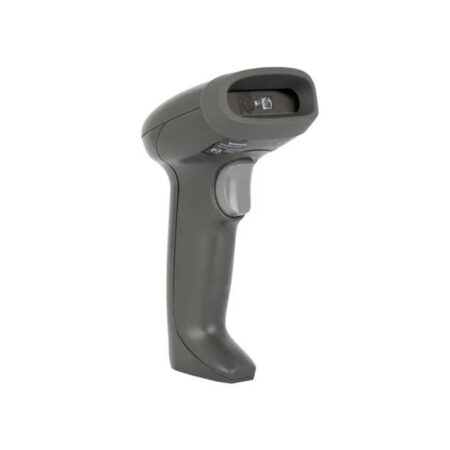Сканер штрих-кода, Honeywell, HH490 (HH490-R1-1USB-1-R), ручной, проводной, с подставкой, 1D/2D, кабель 1.5м, черный