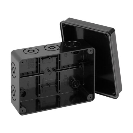 Коробка распаячная, ТYCO, 67054Ч, о/п 150х110х70мм, IP65, УХЛ1, без гермовводов, черная