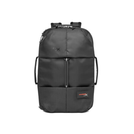 Рюкзак для геймера, HyperX, Knight Backpack 16”, 8C525AA, 22,6 литров, Для ноутбуков с диагональю до 16 дюймов, Размер: 320130490 мм, Прочный и водоотталкивающий материал (600D полиэстер), Чёрный