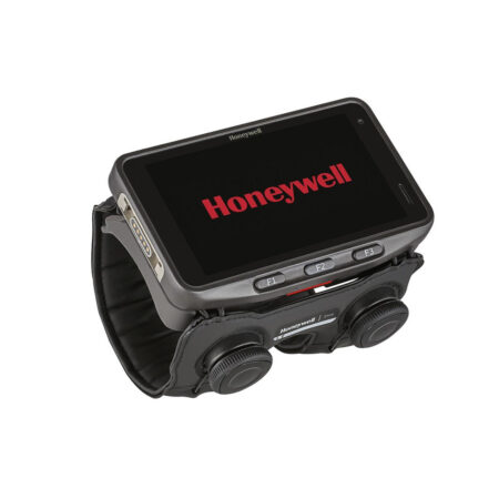 Терминал сбора данных, Honeywell, CW45-X0N-AND10SG, 4.7”, сенсорный, Wi-Fi 6, 6 ГБ ОЗУ, 64 ГБ ПЗУ, наручный, без сканирующего модуля, фронтальная и боковая камера, стандартная батарея, в комплекте крепление и подкладка, ремешок для руки заказывается отдельно, GMS, IP65/IP67, черный