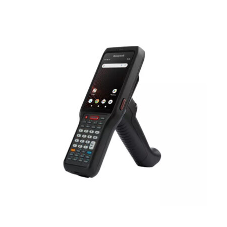 Терминал сбора данных, Honeywell, CK62-X00-37S1BCG, 4”, Wi-Fi 6E, GMS, 6 ГБ ОЗУ, 64 ГБ ПЗУ, клавиатура 38 клавиш (F-Key), сканер StandartRange с красным лазером, тыловая камера, стандартная батарея, IP65, без адаптера, чёрный