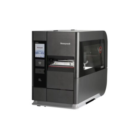 Промышленный принтер этикеток, Honeywell, PX940A00100000200, термотрансферный, 203 dpi, ширина печати до 4", сенсорный дисплей, интерфейсы Ethernet, Serial, USB, Bluetooth Low Power, стандартный ролик, втулка 3", без кабеля питания, серый
