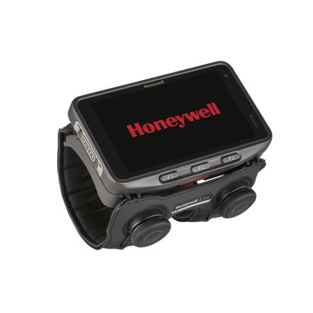 Терминал сбора данных, Honeywell, CW45-X0N-BND10SG, 4.7", сенсорный, Wi-Fi 6, GMS, 6 ГБ ОЗУ, 64 ГБ ПЗУ, клавиатура 20 клавиш (Numeric F-Key), носимый, фронтальная и боковая камера, стандартная батарея, IP65/IP67, чёрный