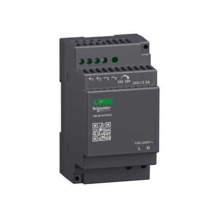 Блок питания ABL Modicon, SE, ABLM1A24025 модульный 24В 60Вт